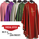 Chasuble Special Promotion Set of 5 216