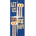 Tapestry &quot;Let us Adore Him&quot; 4497