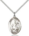 Sterling Silver St. Andrew the Apostle Pendant 8000