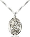 Sterling Silver St. Francis Xavier Pendant 8037