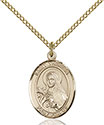 14kt Gold Filled St. Theresa Pendant 8106