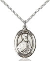 Sterling Silver St. Thomas the Apostle Pendant 8107