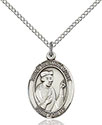 Sterling Silver St. Thomas More Pendant 8109