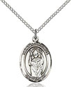 Sterling Silver St. Stanislaus Pendant 8124
