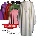 Chasuble Special Promotion Set of 5 860