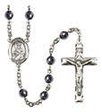 St. Louis 6mm Hematite Rosary R6002S-8081