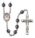 Blessed Emilie Tavernier Gamelin 8mm Hematite Rosary R6003S-8437