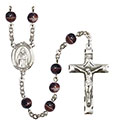 St. Samuel 7mm Brown Rosary R6004S-8259