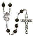 St. Louis 7mm Black Onyx Rosary R6007S-8081