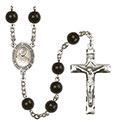 Blessed John Henry Newman 7mm Black Onyx Rosary R6007S-8423