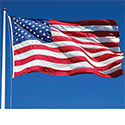 American Flag Large Outdoor Durawavez&#174; Nylon